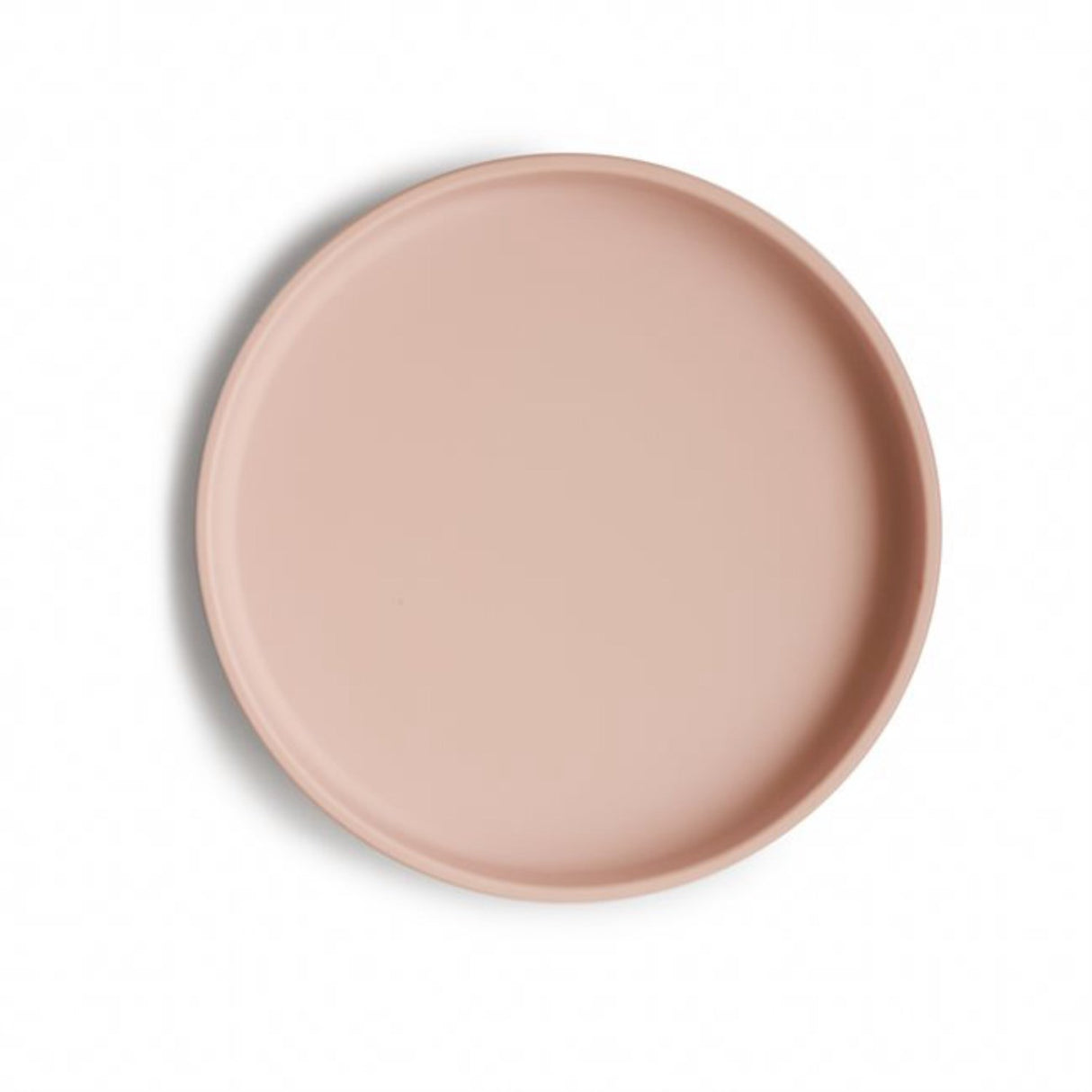 Mushie Blush Classic Silikon Tallrik