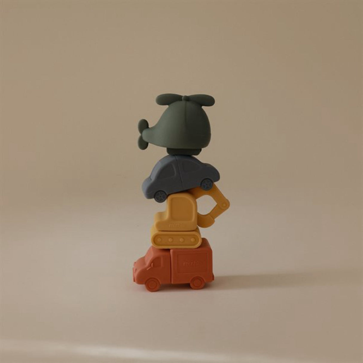 Mushie Vehicles Bath Play Sett - 4 Pack