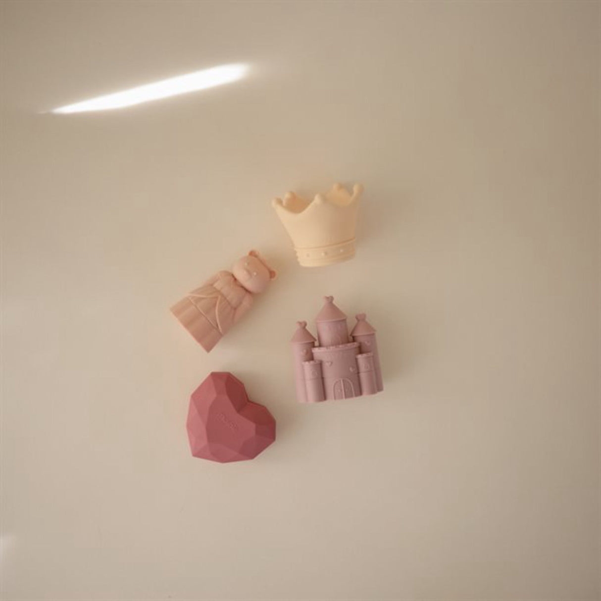 Mushie Princess Bath Play Sett 4-Pack