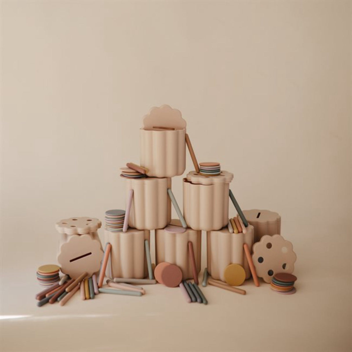 Mushie Coin & Tube Sorting Sett