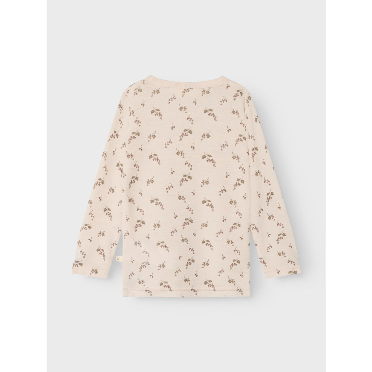 Lil'Atelier Morganite Berry Nmfnoel Nia Ull Ls Slim Topp Lil