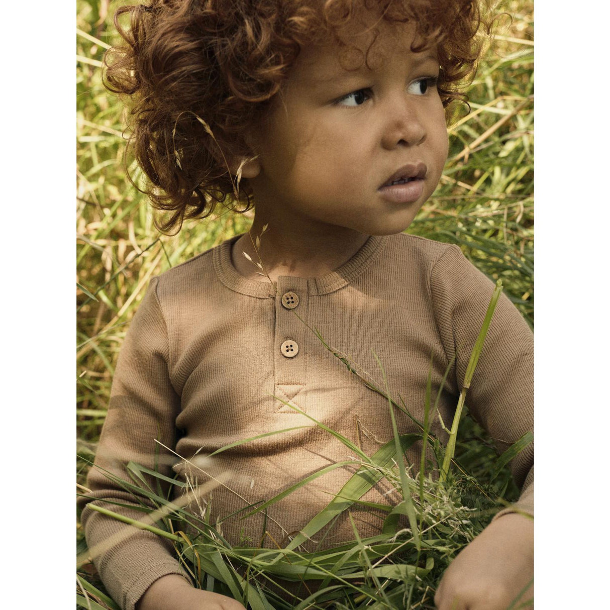 Lil'Atelier Tigers Eye Nmnnoel Neb Ull Ls Slim Topp Lil