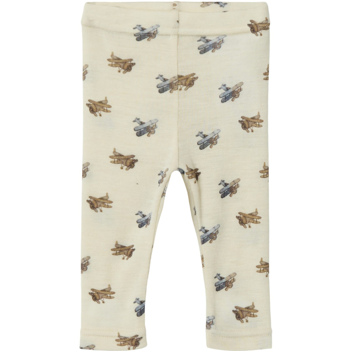 Lil'Atelier Turtledove Melange Nbmnalu Wo/Mo Slim Leggings Lil Noos