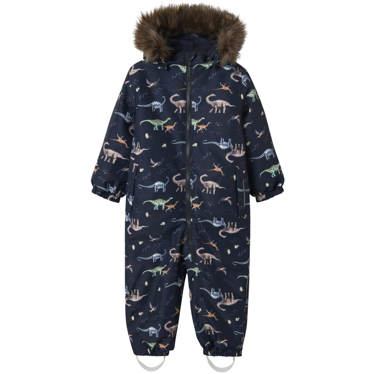 Name It Dark Sapphire Dino Earth Nmmsnow10 Dräkt Aop Fo Noos