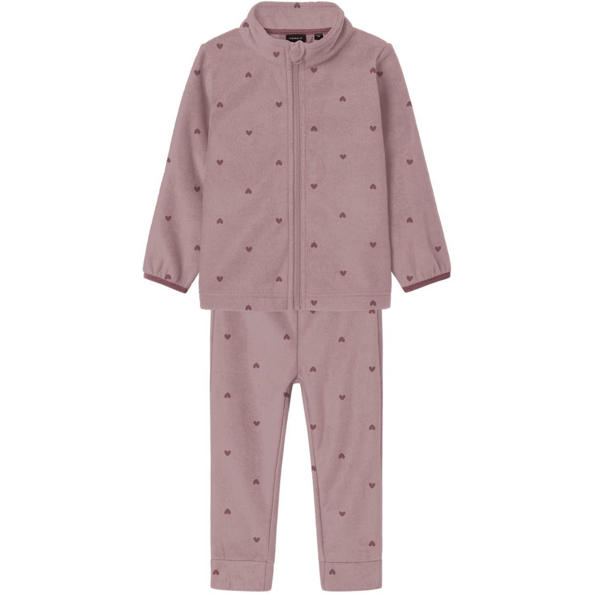 Name It Woodrose Nmnspektra Fleece Sett Aop Fo