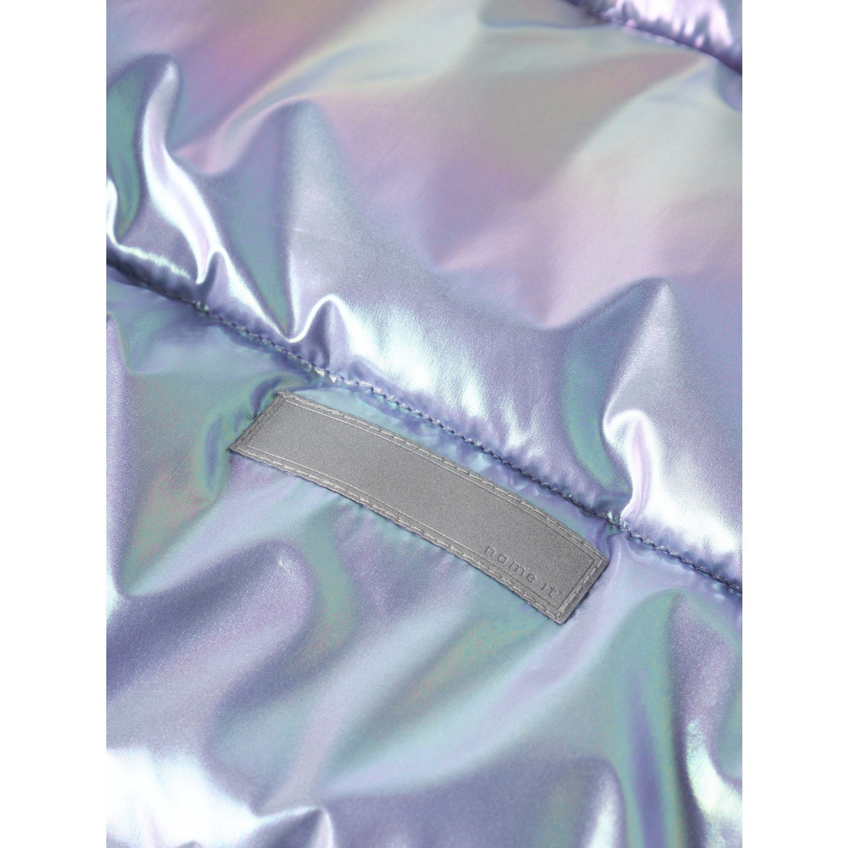 Name It Pastel Lilac Nkfmolina Puffer Jacka Shiny