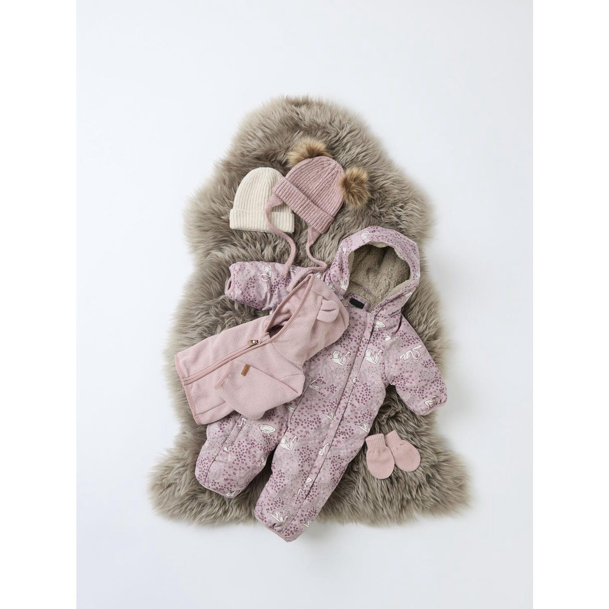 Name It Woodrose Nbnmeeko Fleece Jacka Melange