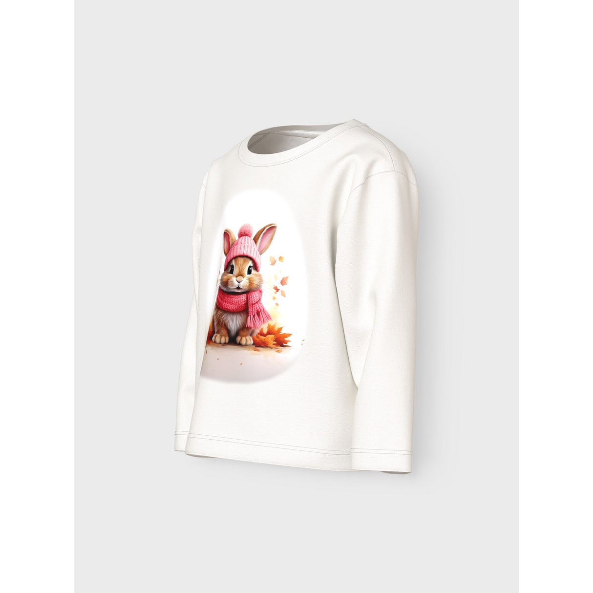 Name It Cloud Dancer Autumn Bunny Nmfvotea Ls Nreg Topp