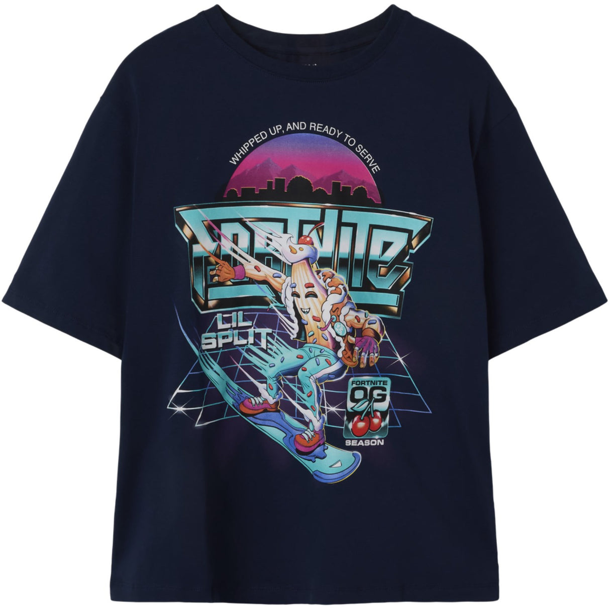 Name It Navy Blazer Nkmjavali Fortnite Nreg Ss Topp Box Bfu