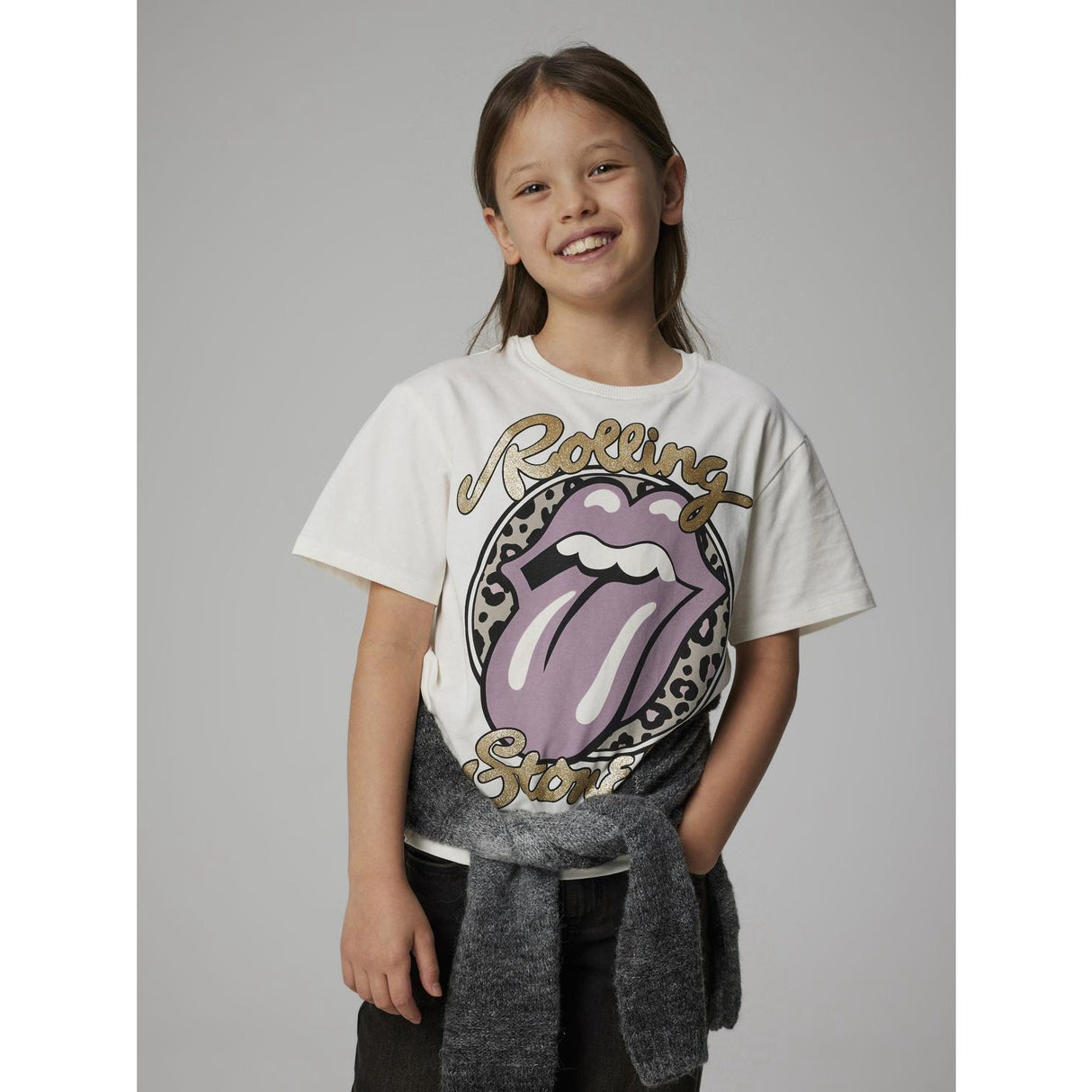 Name It Cloud Dancer Nkfsuka Rollings Ss Nreg Topp Box Unv