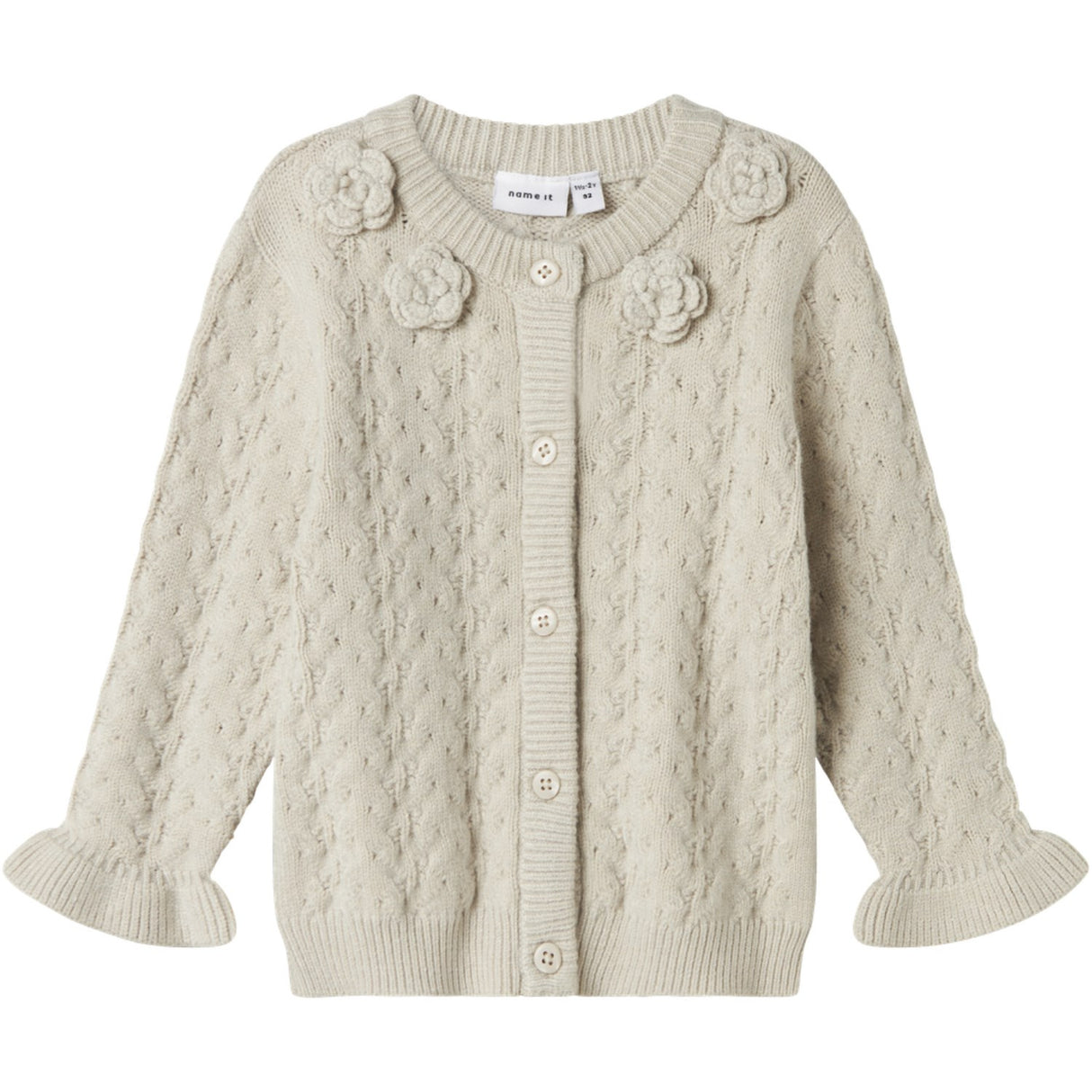 Name It Peyote Melange Nmfoanna Ls Stickad Card