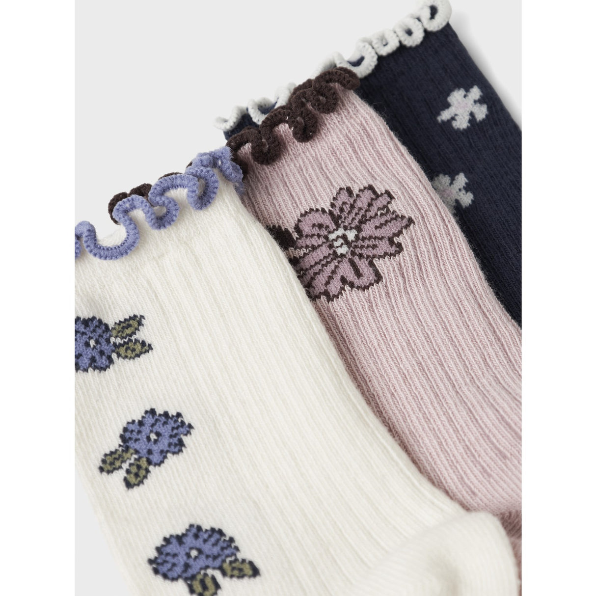 Name It Navy Blazer Nmfoalia 3-Pack Strumpor