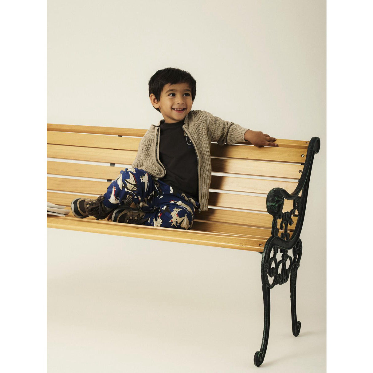 Name It Island Fossil Nmmnorman Ls Stickad Card