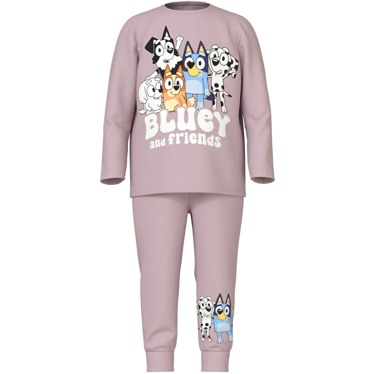 Name It Burnished Lilac Nmnamu Bluey Ls Nattkläder Sky