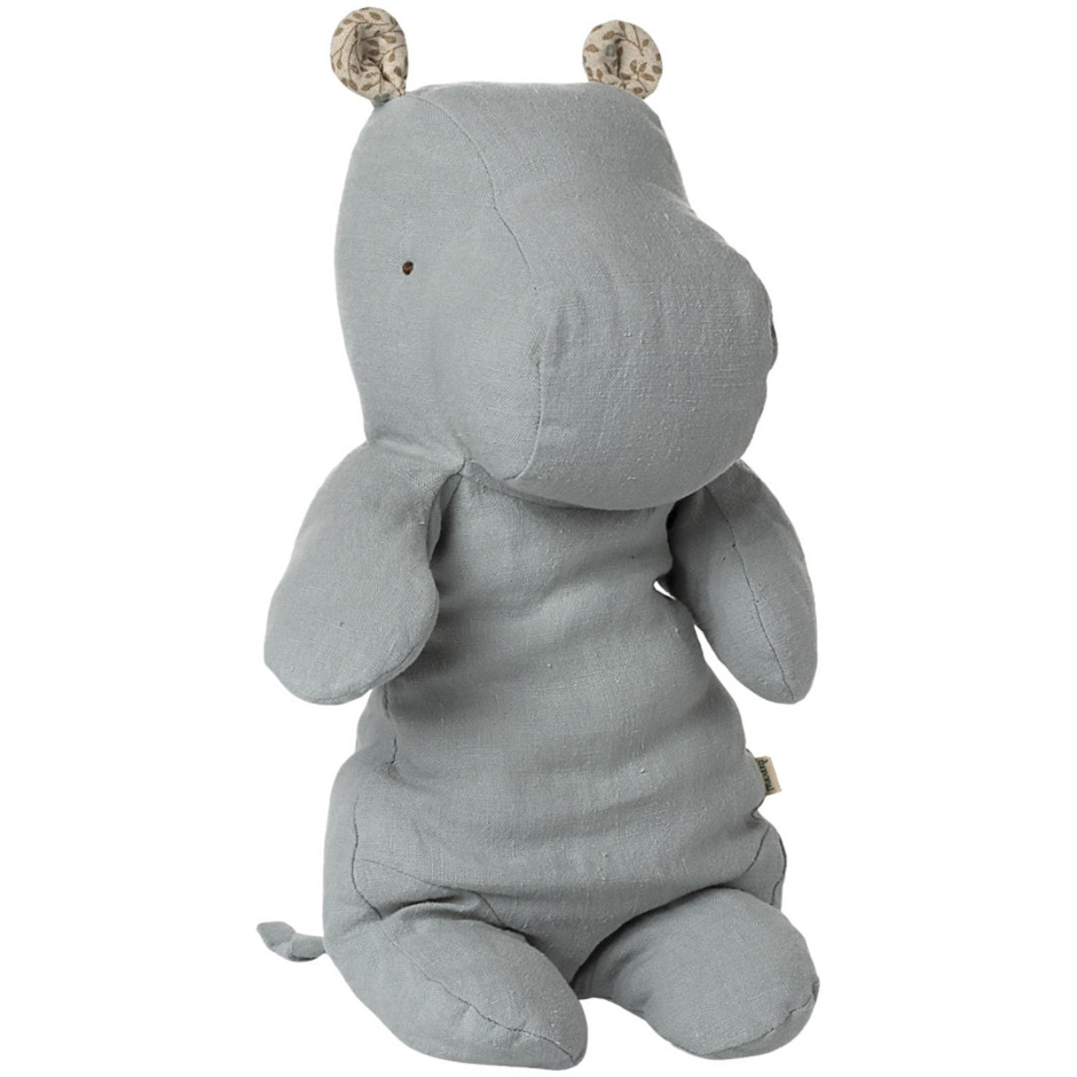 Maileg Safari Friends, Hippo, Medium - Blue Grey