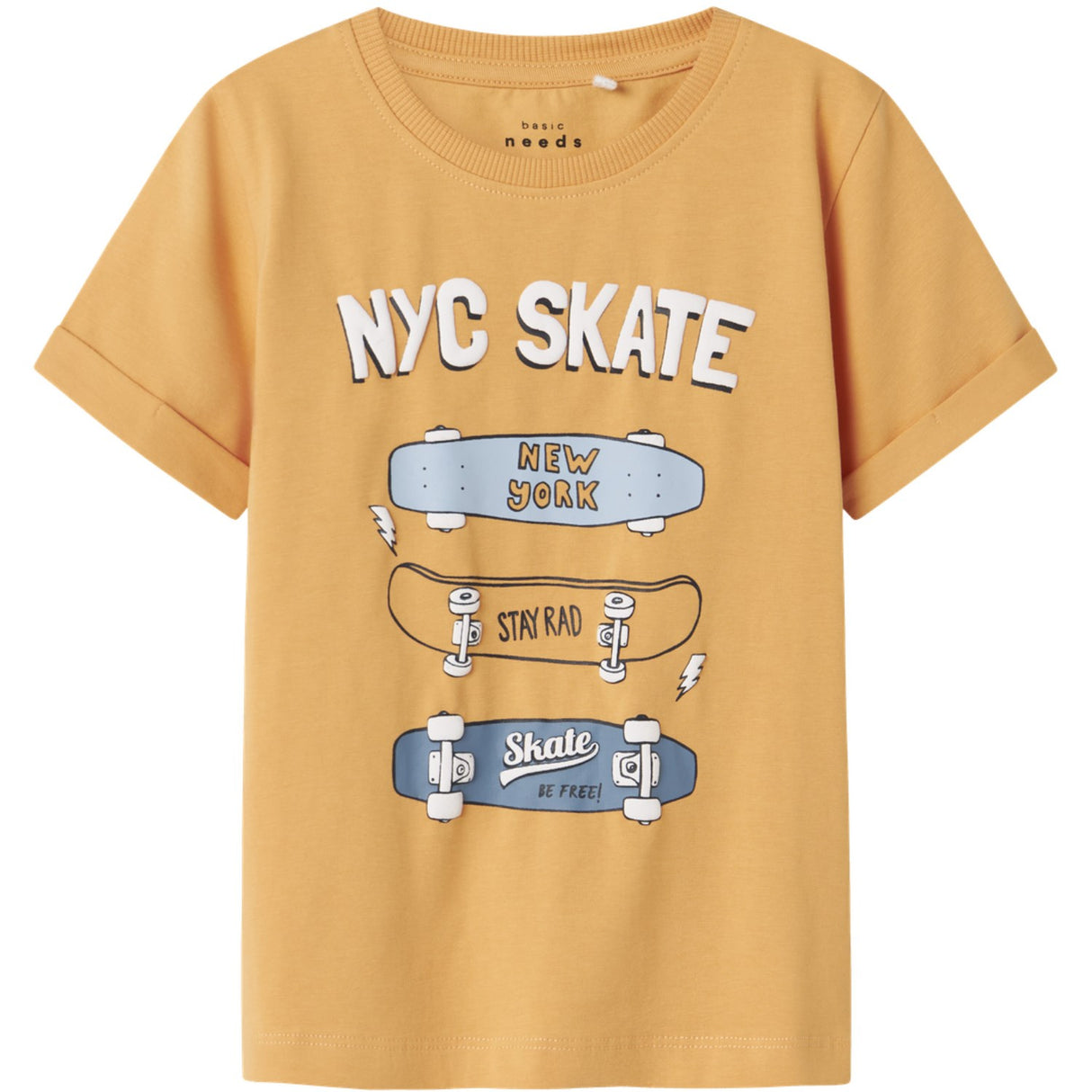 Name It Gold Earth Skateboards Nmmvux Ss Topp