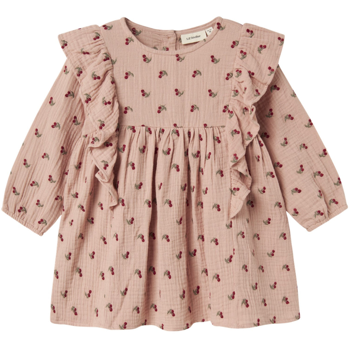 Lil'Atelier Misty Rose Nmfkoala Ls Loose Klänning Lil
