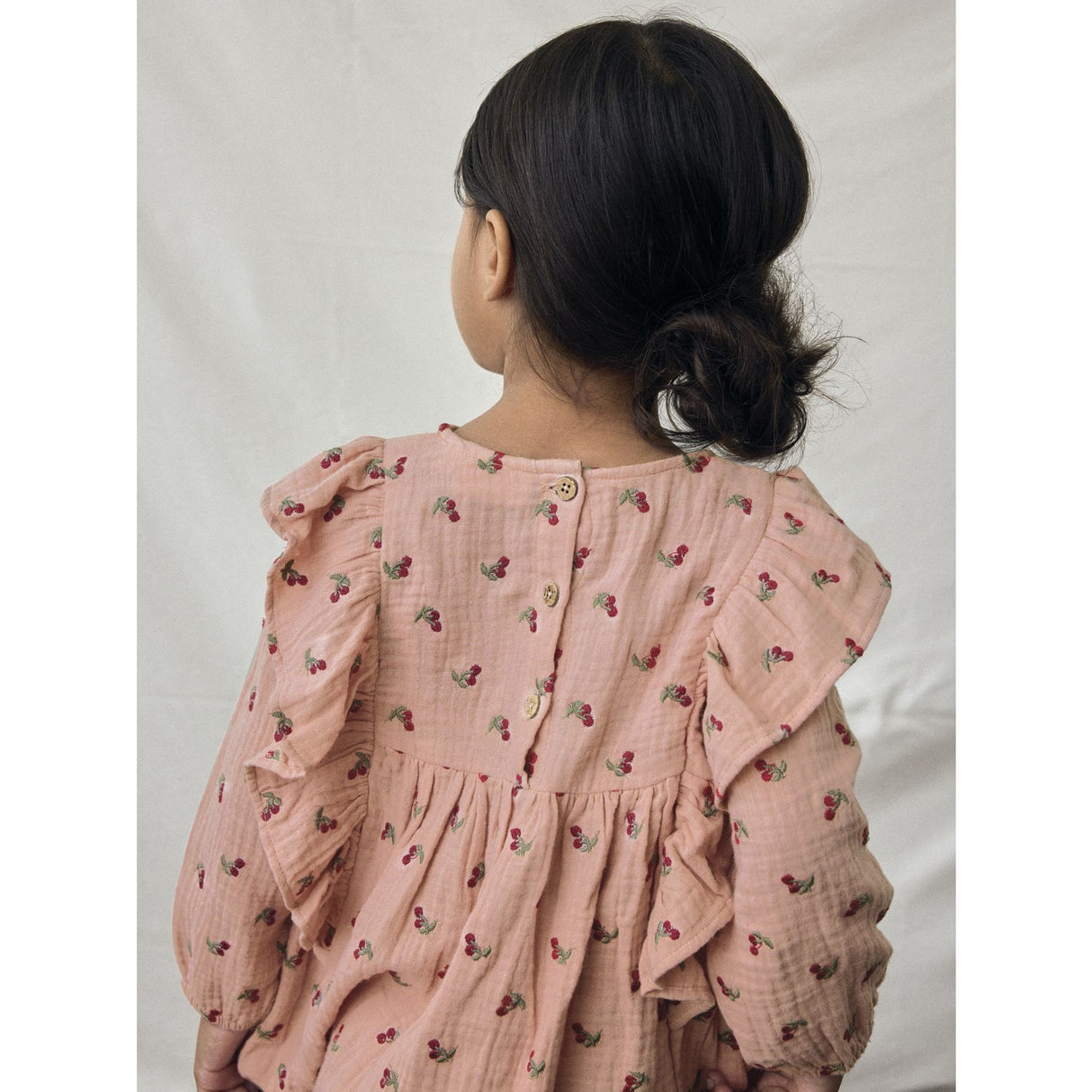 Lil'Atelier Misty Rose Nmfkoala Ls Loose Klänning Lil