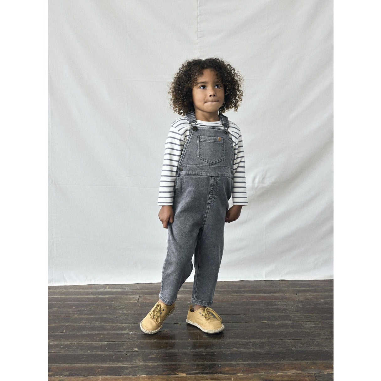 Lil'Atelier Turtledove Poppy Seed Nmmlimia Ls Loose Topp Lil Noos