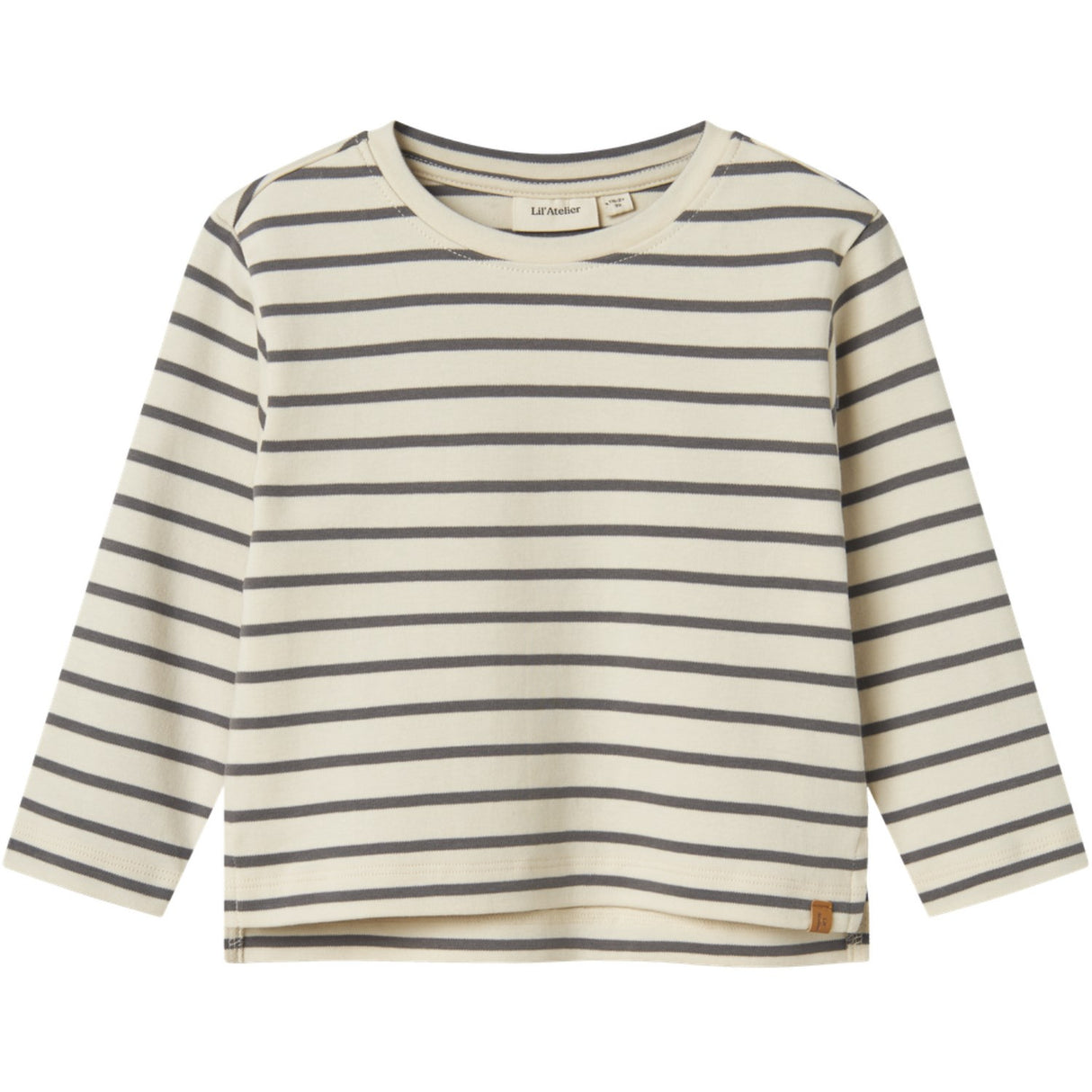 Lil'Atelier Turtledove Poppy Seed Nmmlimia Ls Loose Topp Lil Noos