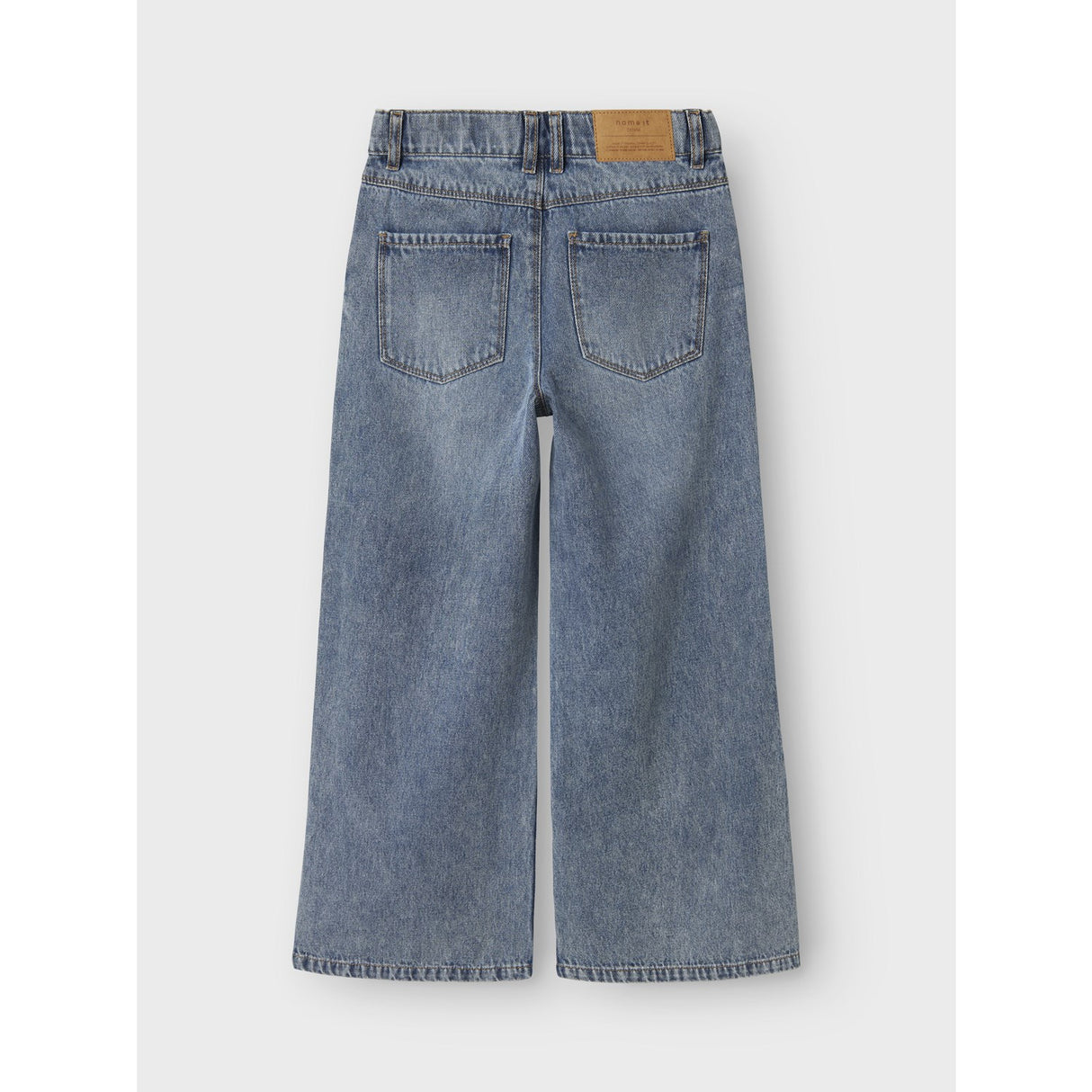 Name It Medium Blue Denim Nkfbella Skater Xwide Jeans 3111-Za Noos