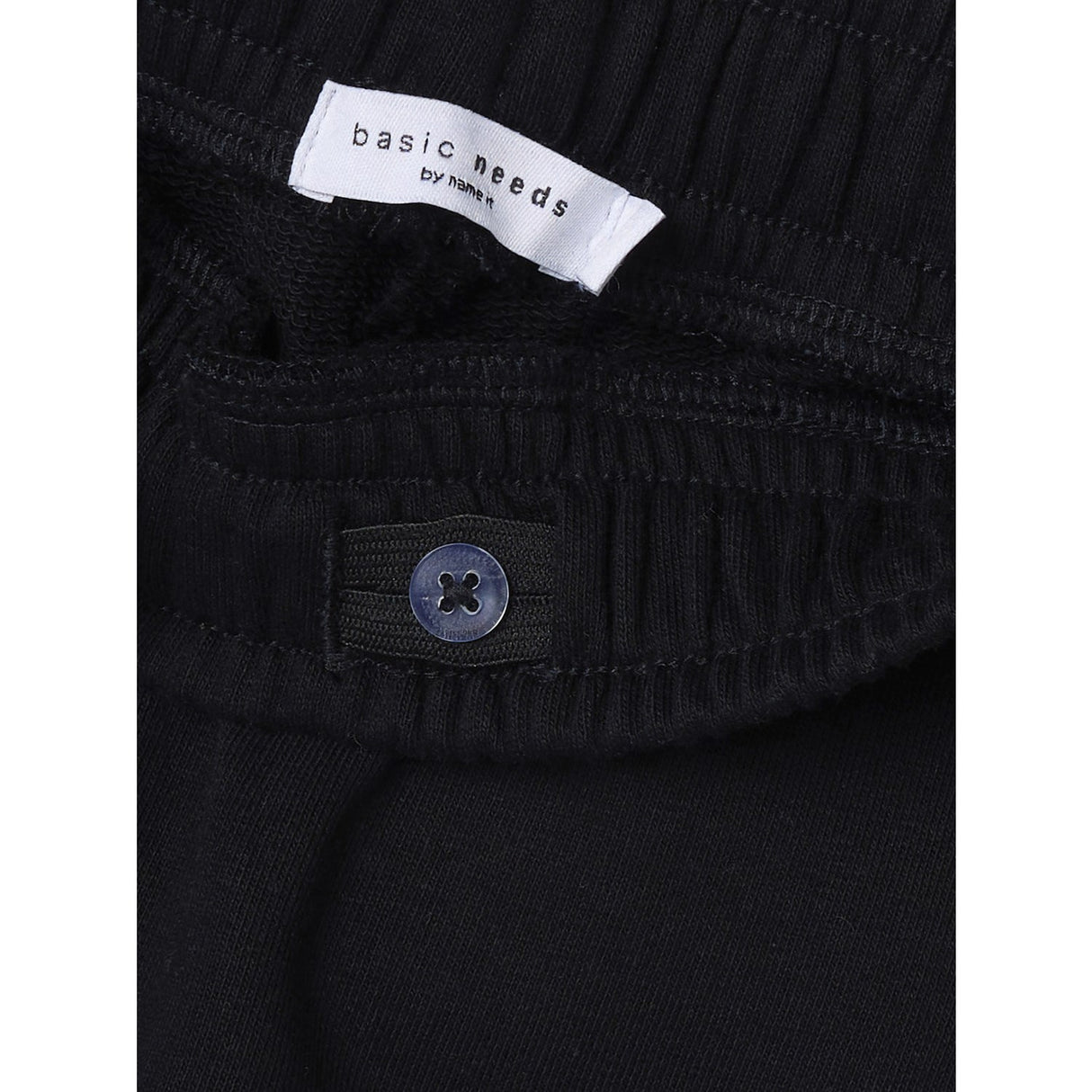 Name It Black Nkfmille Straight Sweat Byxor Unb Noos