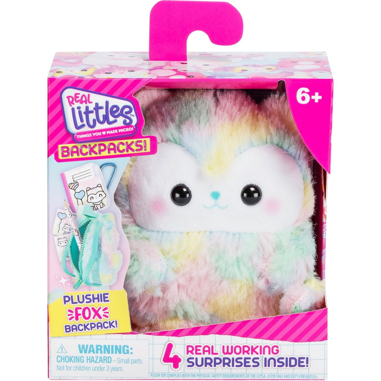 Real Littles Ryggsäck Plyschräv