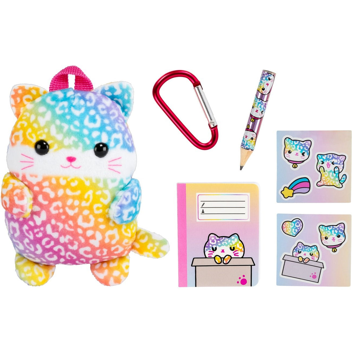 Real Littles Ryggsäck Plysch Kattunge