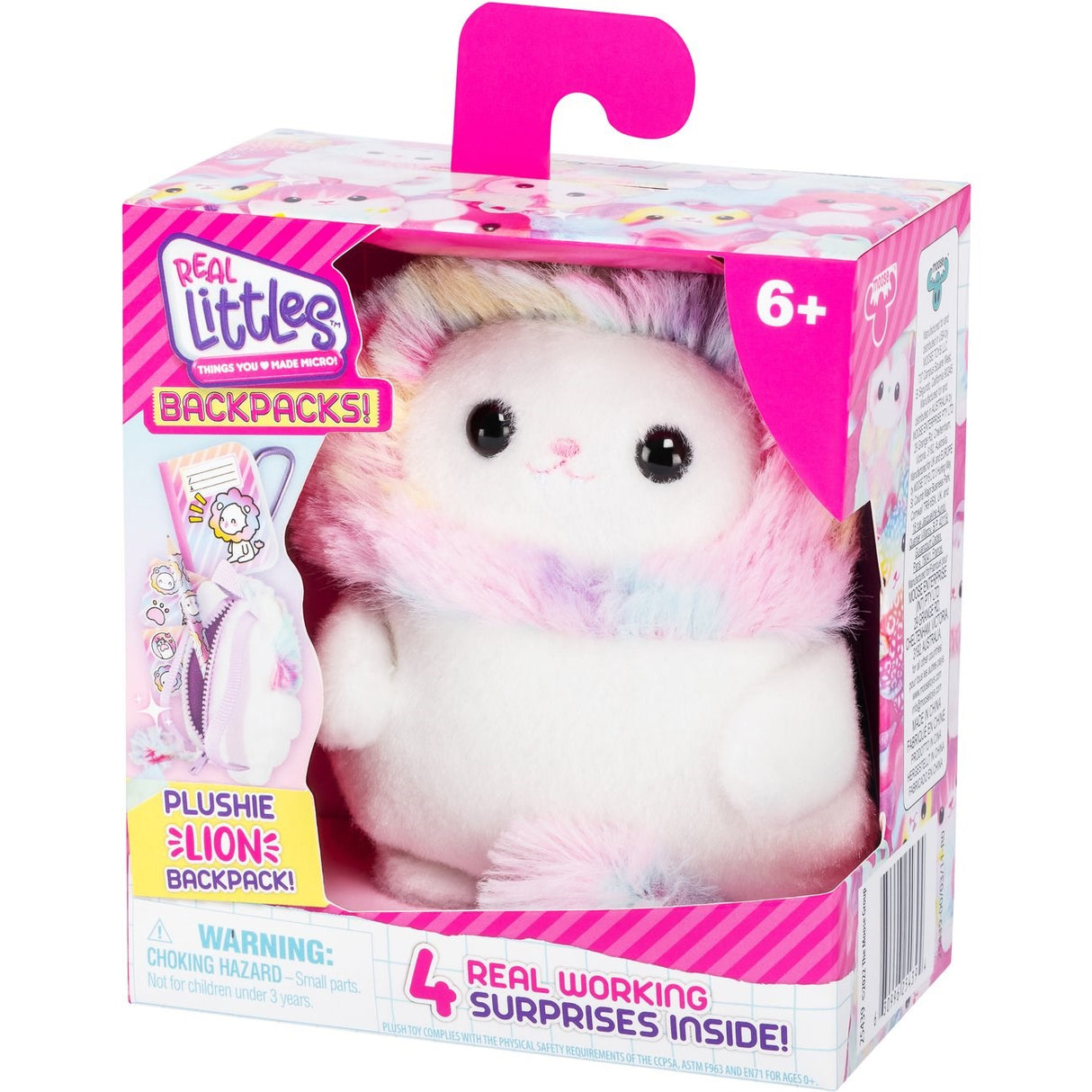 Real Littles Ryggsäck Plysch Lion