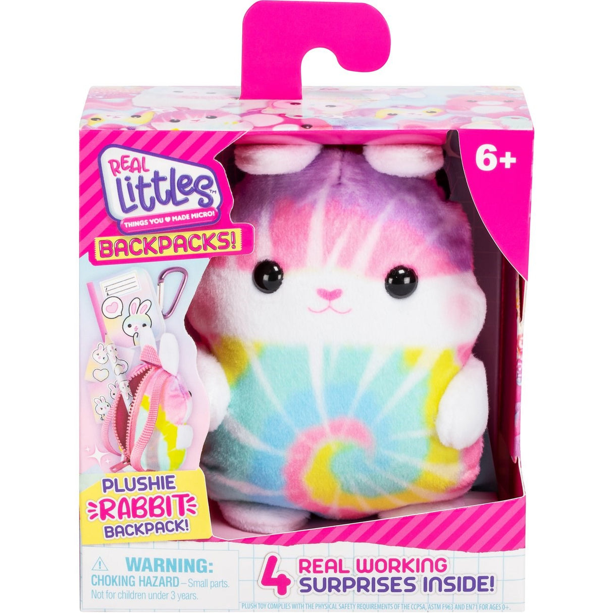 Real Littles Ryggsäck Plyschkanin