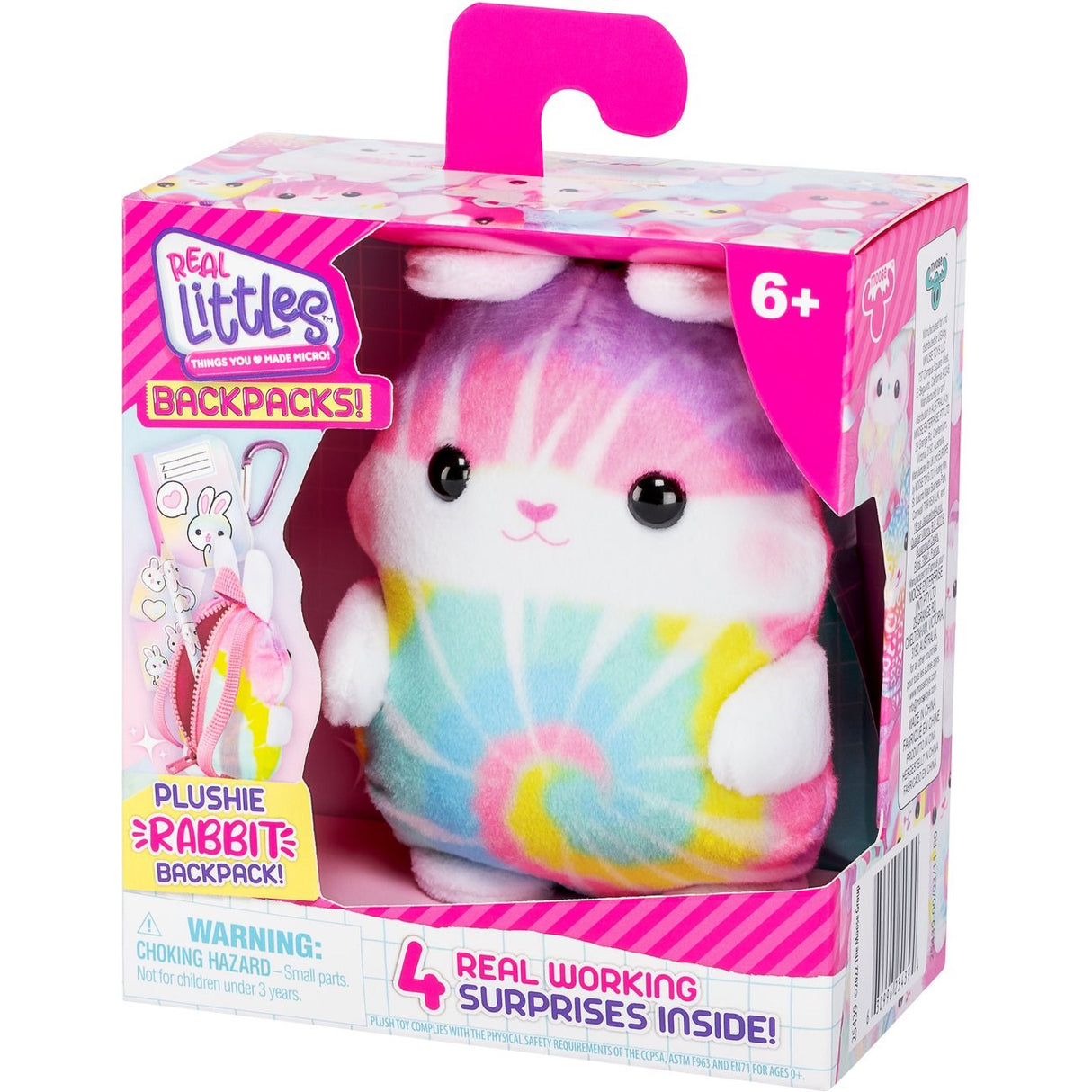 Real Littles Ryggsäck Plyschkanin