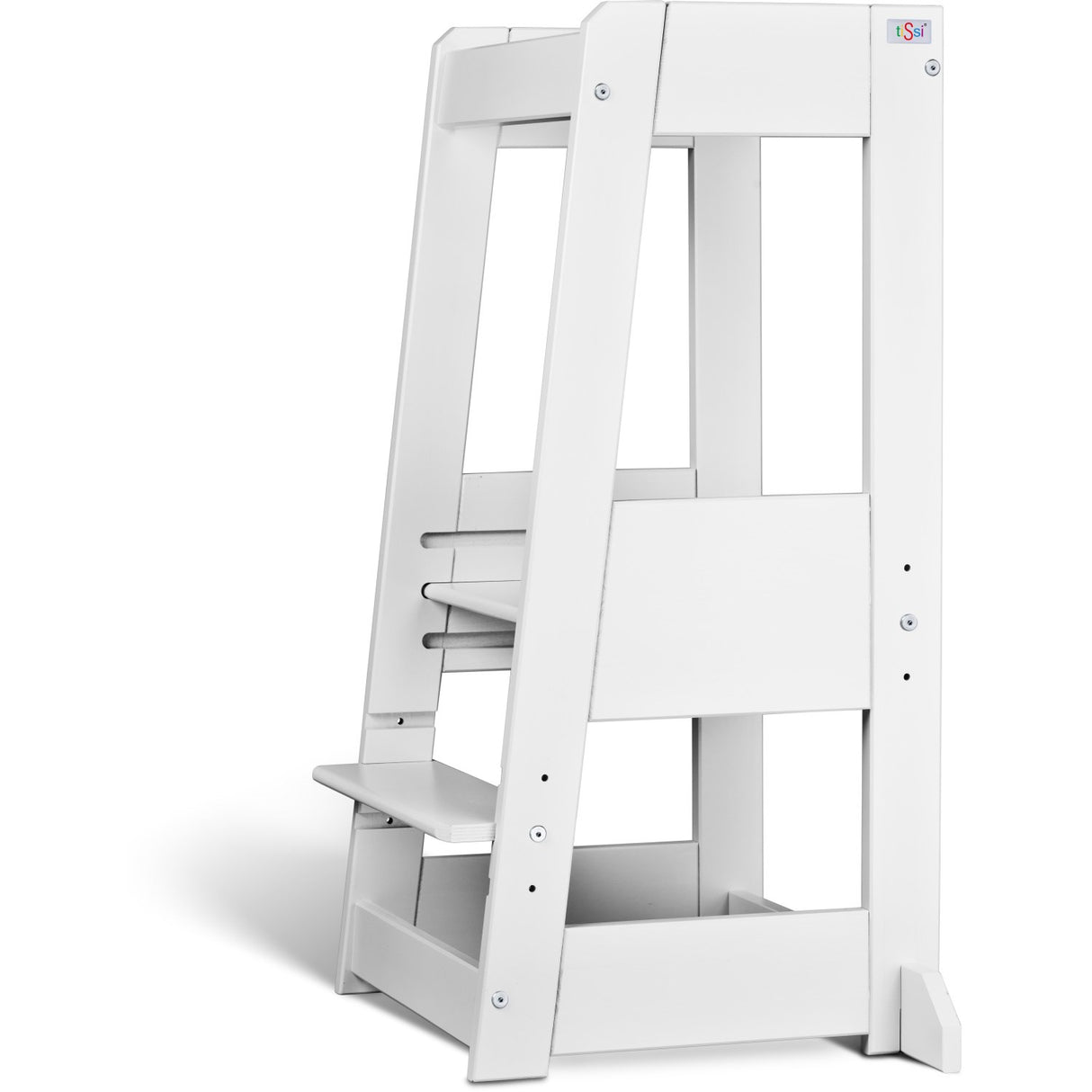 tiSsi® White Laquer Felix Lärande Torn Massiv Bok