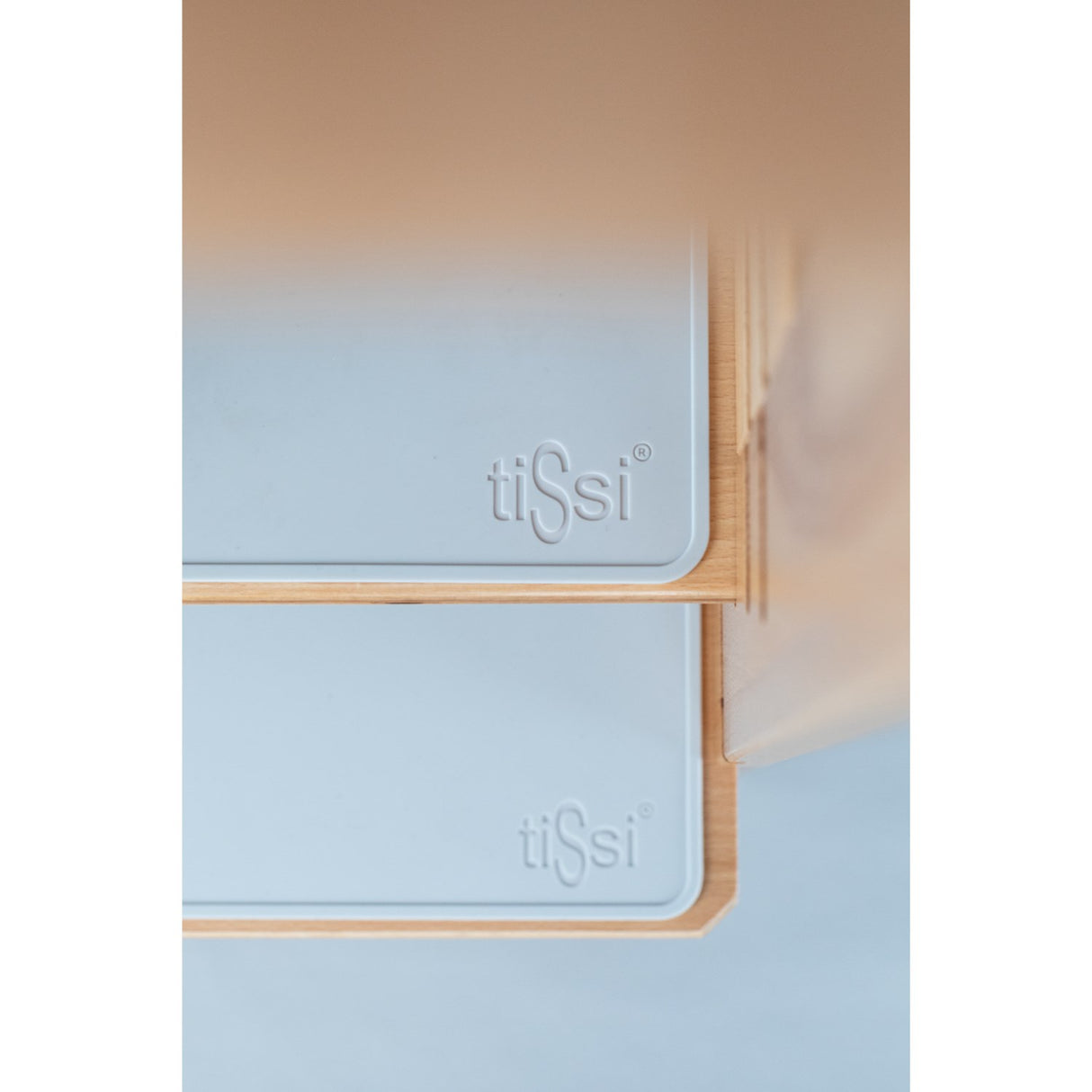 tiSsi® Grey Felix Skridsikre Måtter - Sett Med 2 Til Lärande Torn Felix