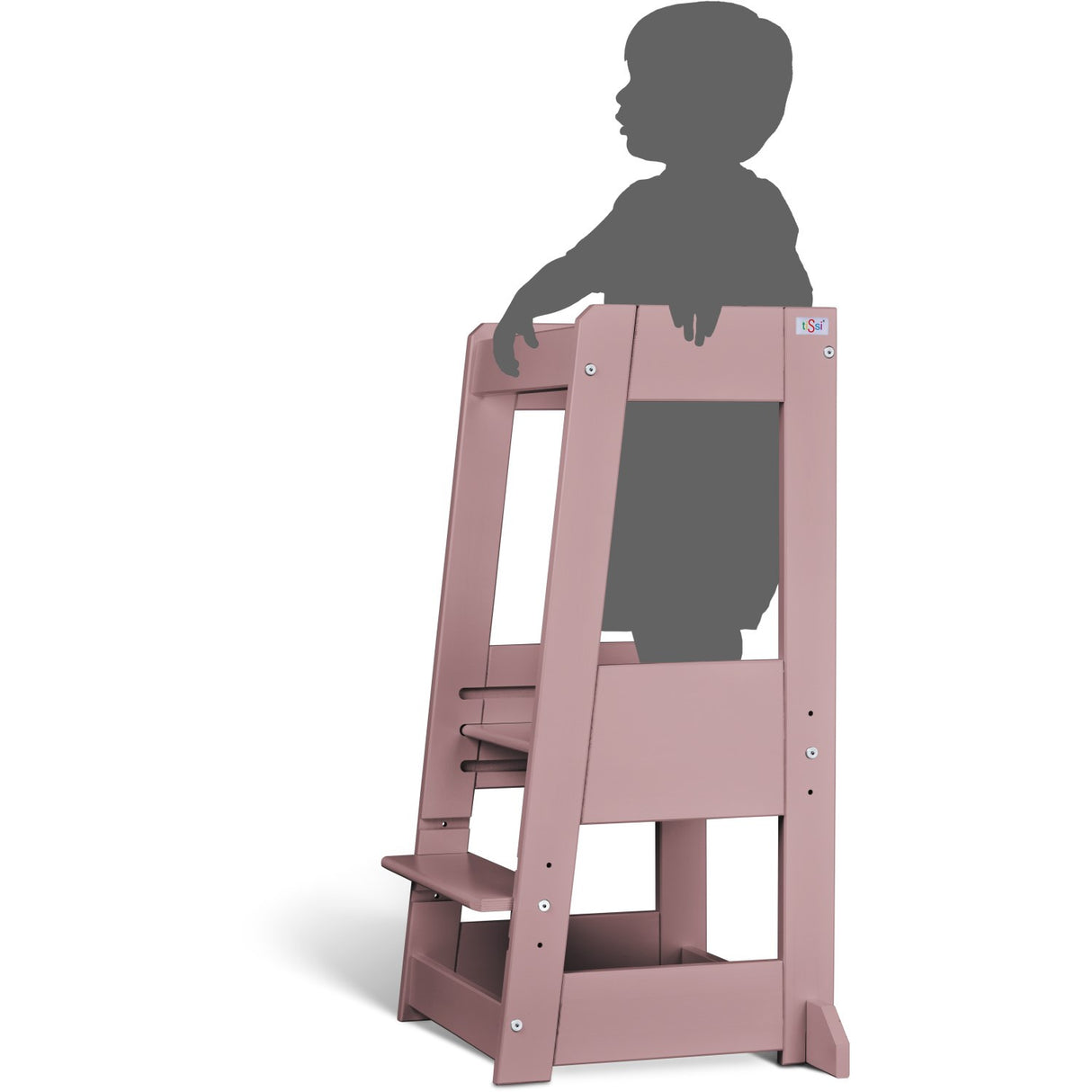 tiSsi® Oriental Rosa Laquer Felix Lärande Torn Massiv Bok