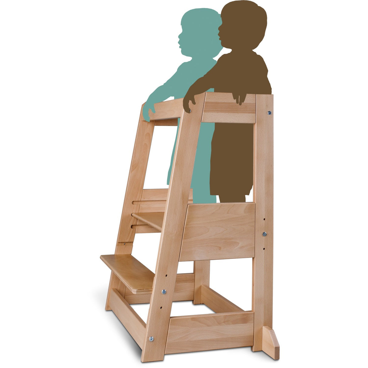 tiSsi® Nature Felix Tvillinge Lärande Torn Massiv Bok