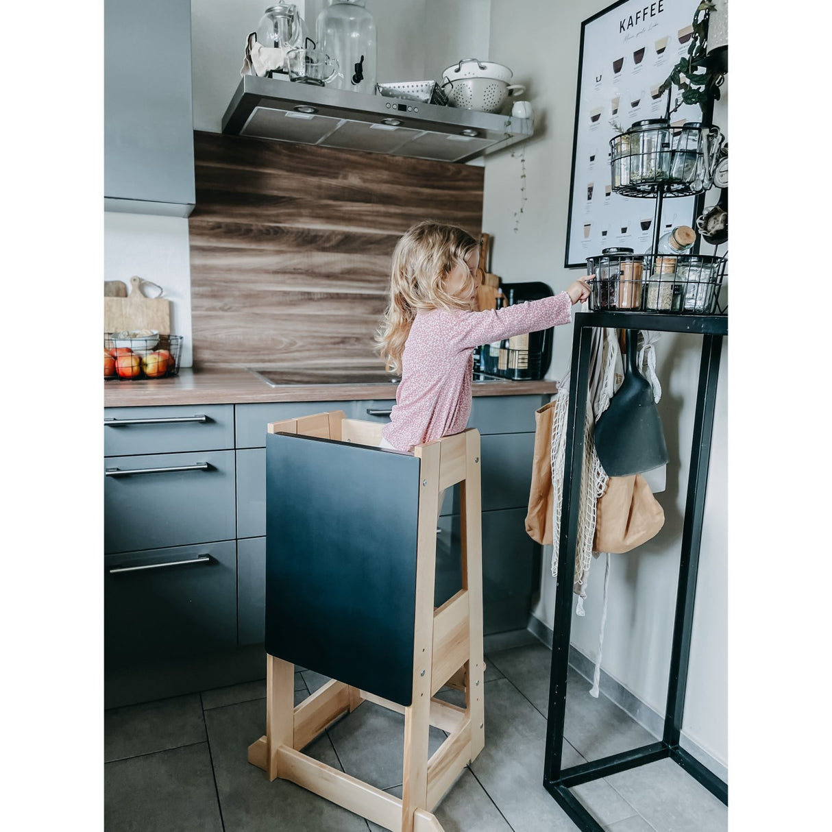 tiSsi® Black Felix Sort Tavle Til Lärande Torn Felix