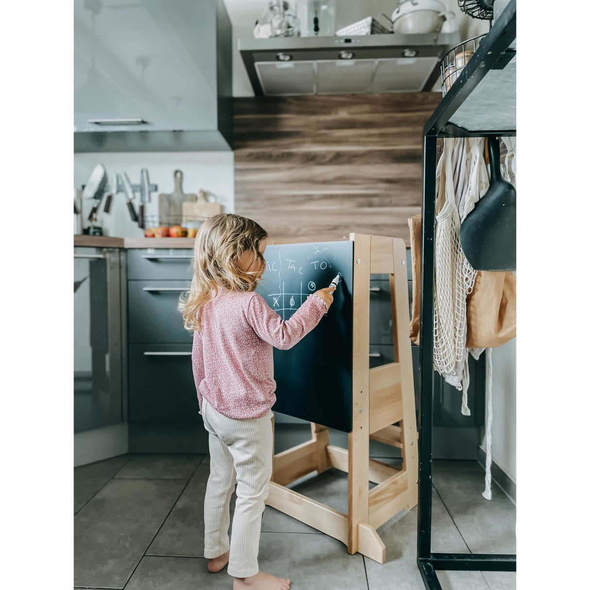 tiSsi® Black Felix Sort Tavle Til Lärande Torn Felix