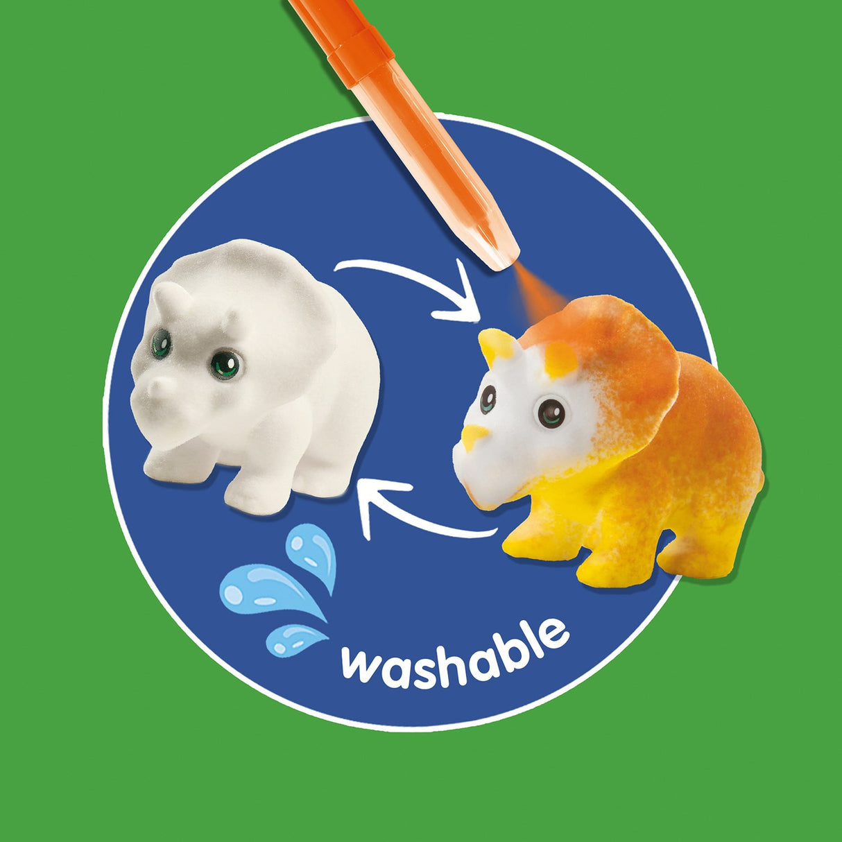 SES Creative Andning Markörer Dinosaurier