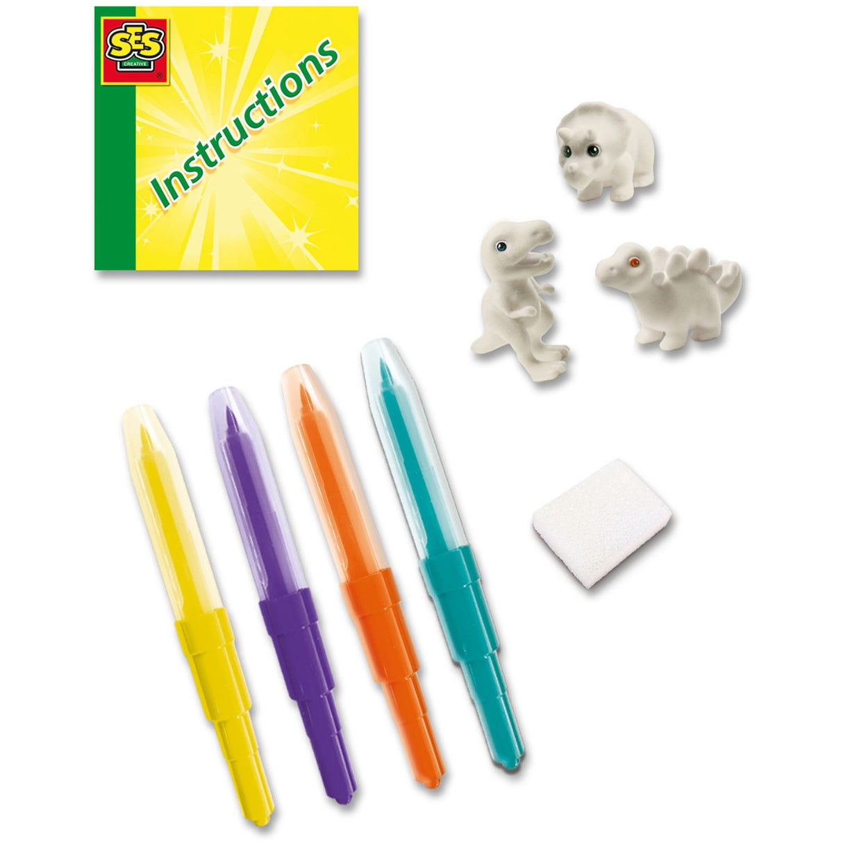 SES Creative Andning Markörer Dinosaurier