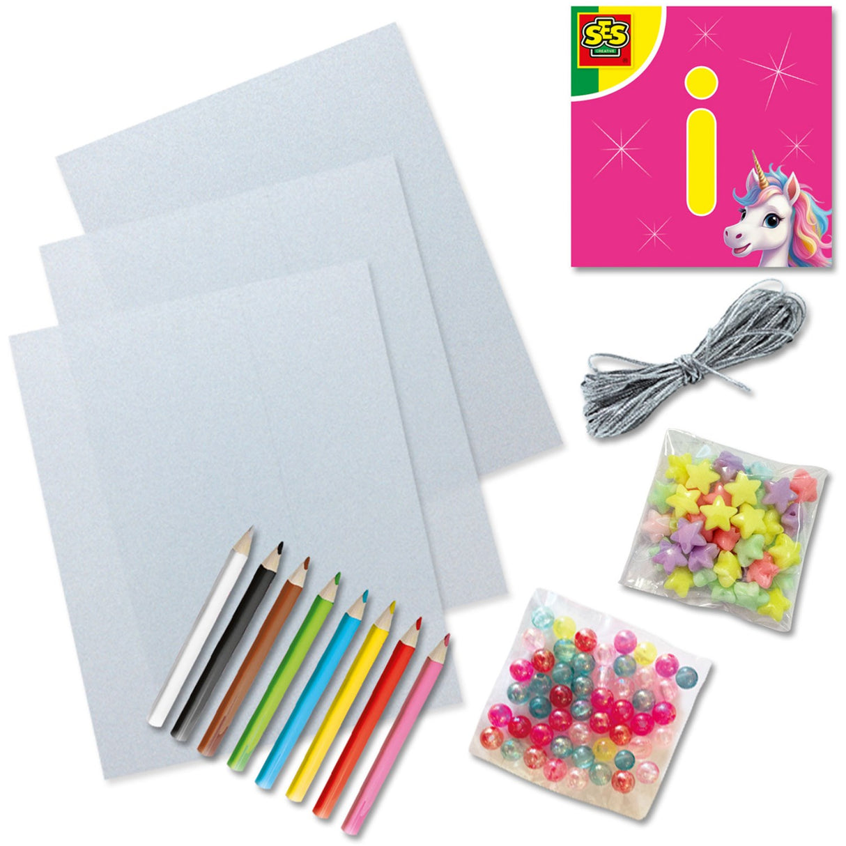 SES Creative Krymp Plast Enhörning Armband