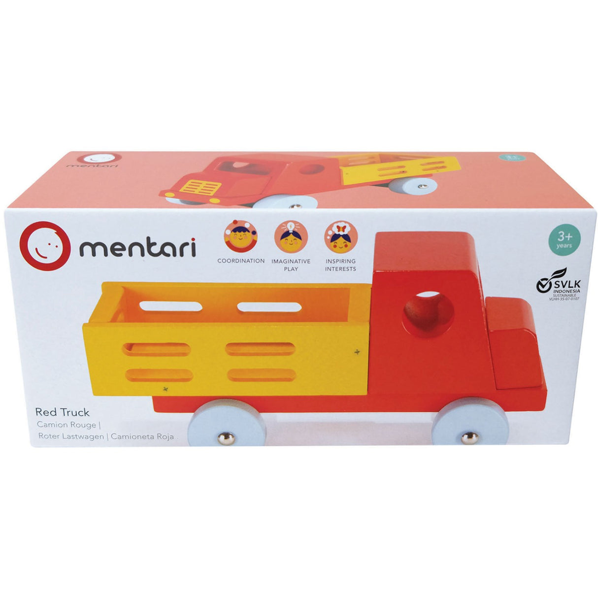 Mentari Röd Lastbil