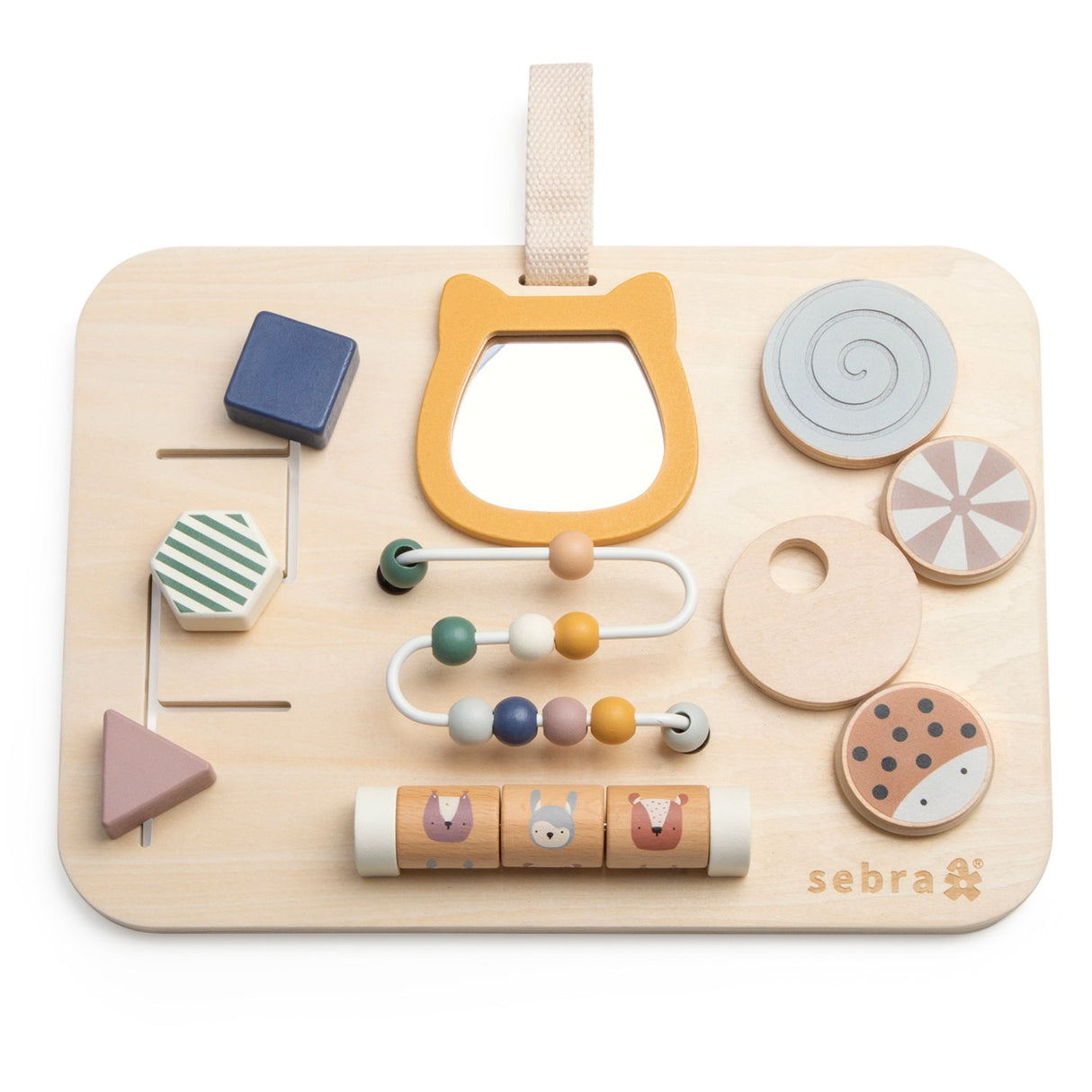 Sebra Woodland Activity Panel Wooden