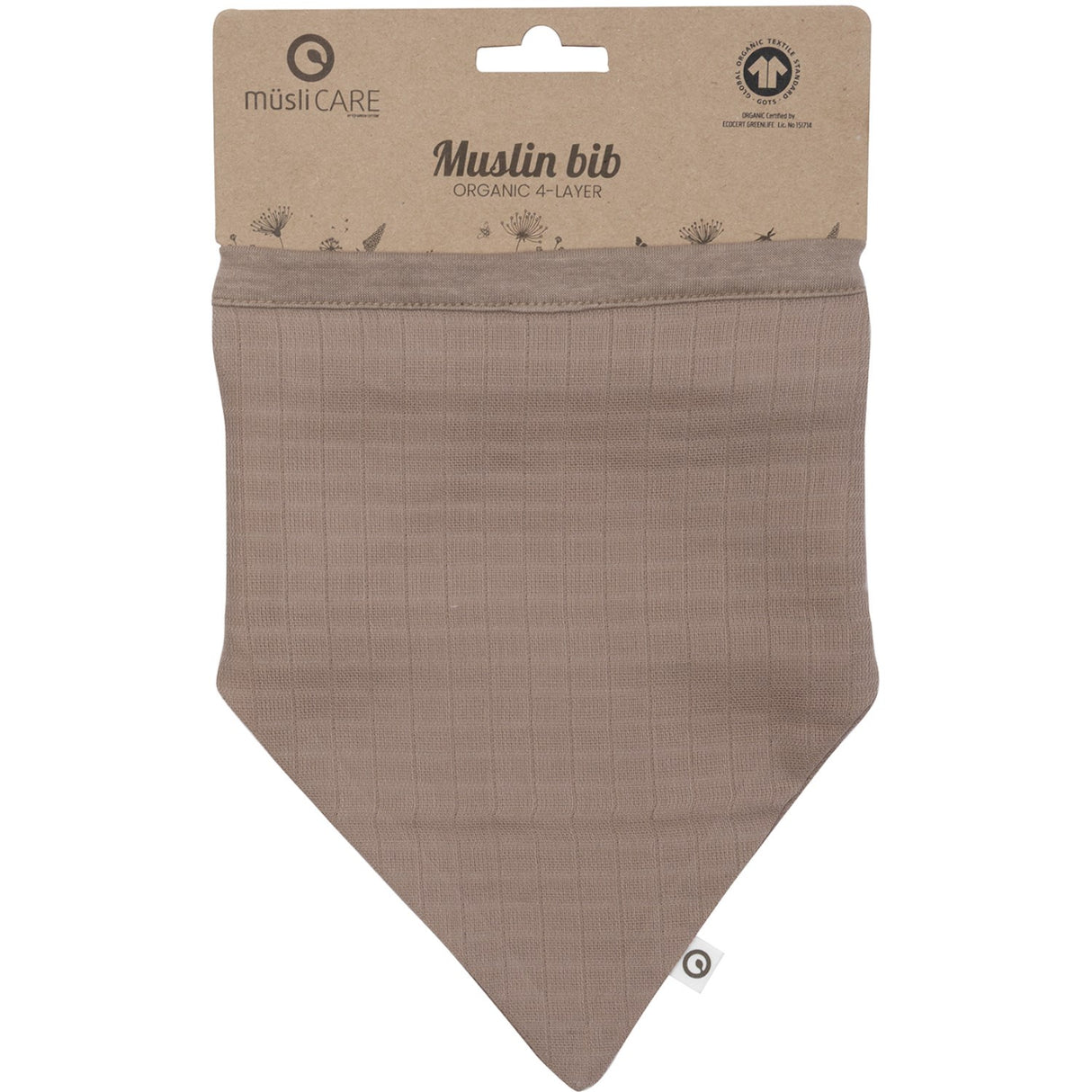 Müsli Walnut Solid Muslin Haklapp
