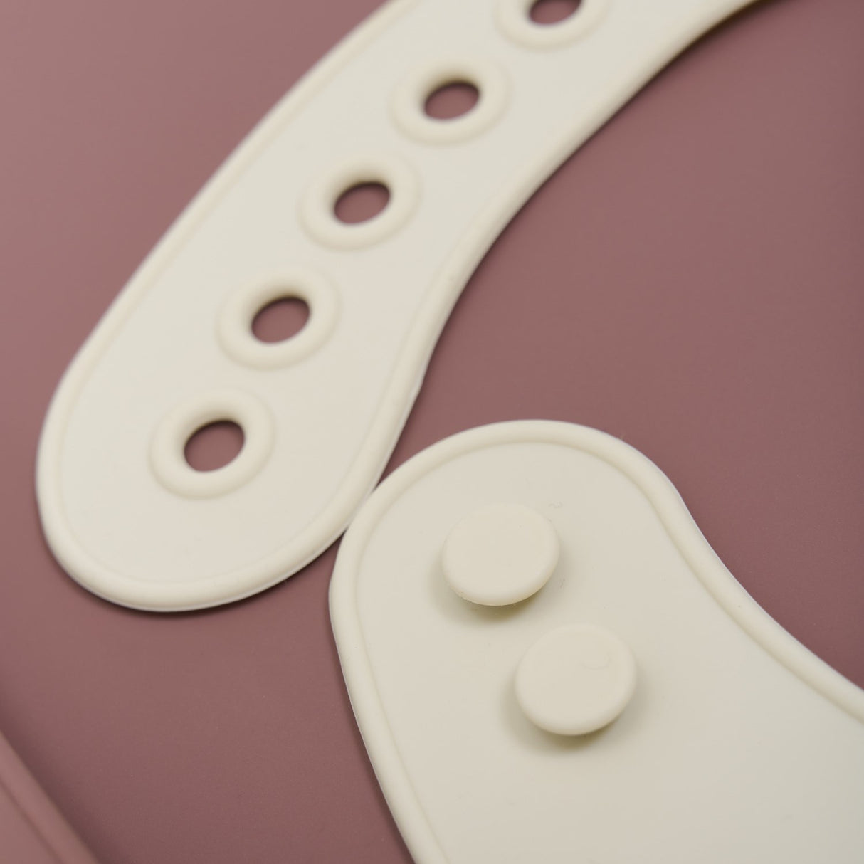 CeLaVi Rose Brown Silicon Haklapp (2-Pack)