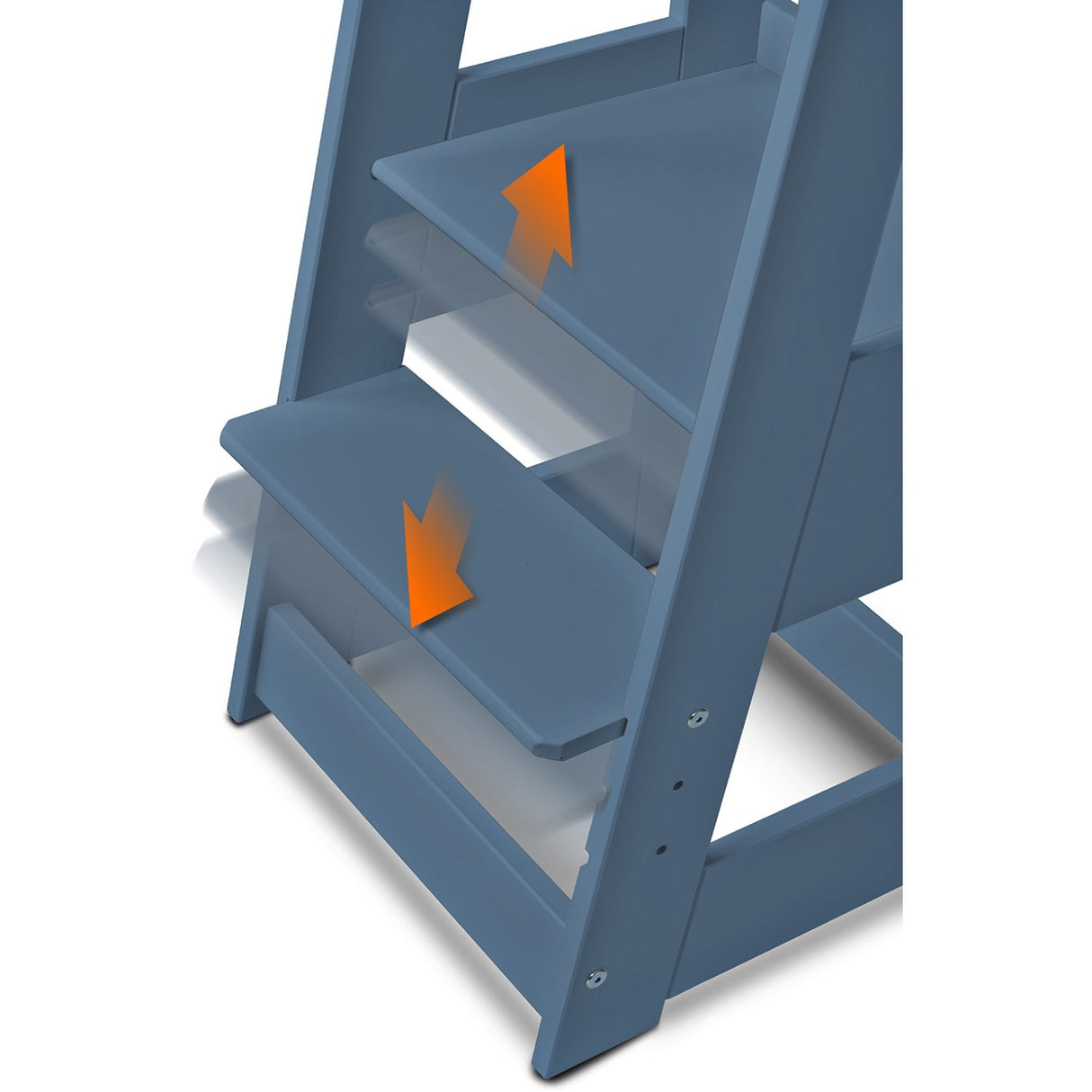 tiSsi® Dove Blue Laquer Felix Lärande Torn Massiv Bok