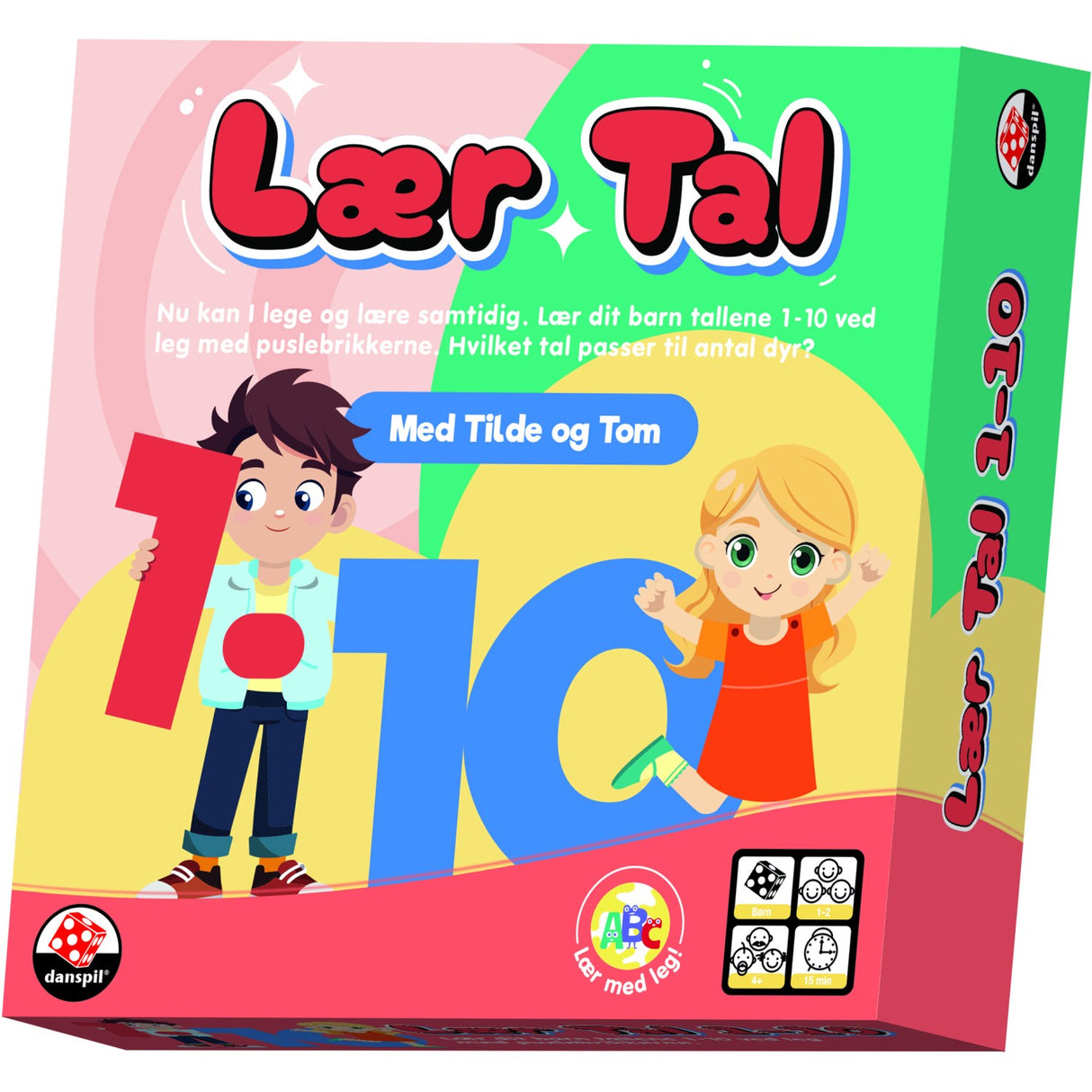 Danspil Lär dig nummer 1-10