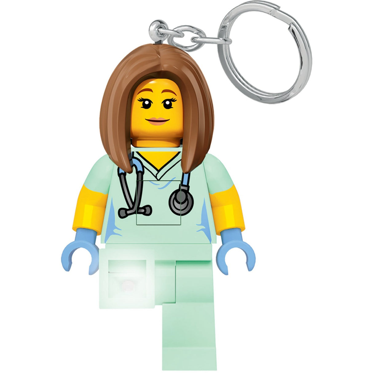 Euromic Lego® Classic Nurse Key Chain W/Led Light