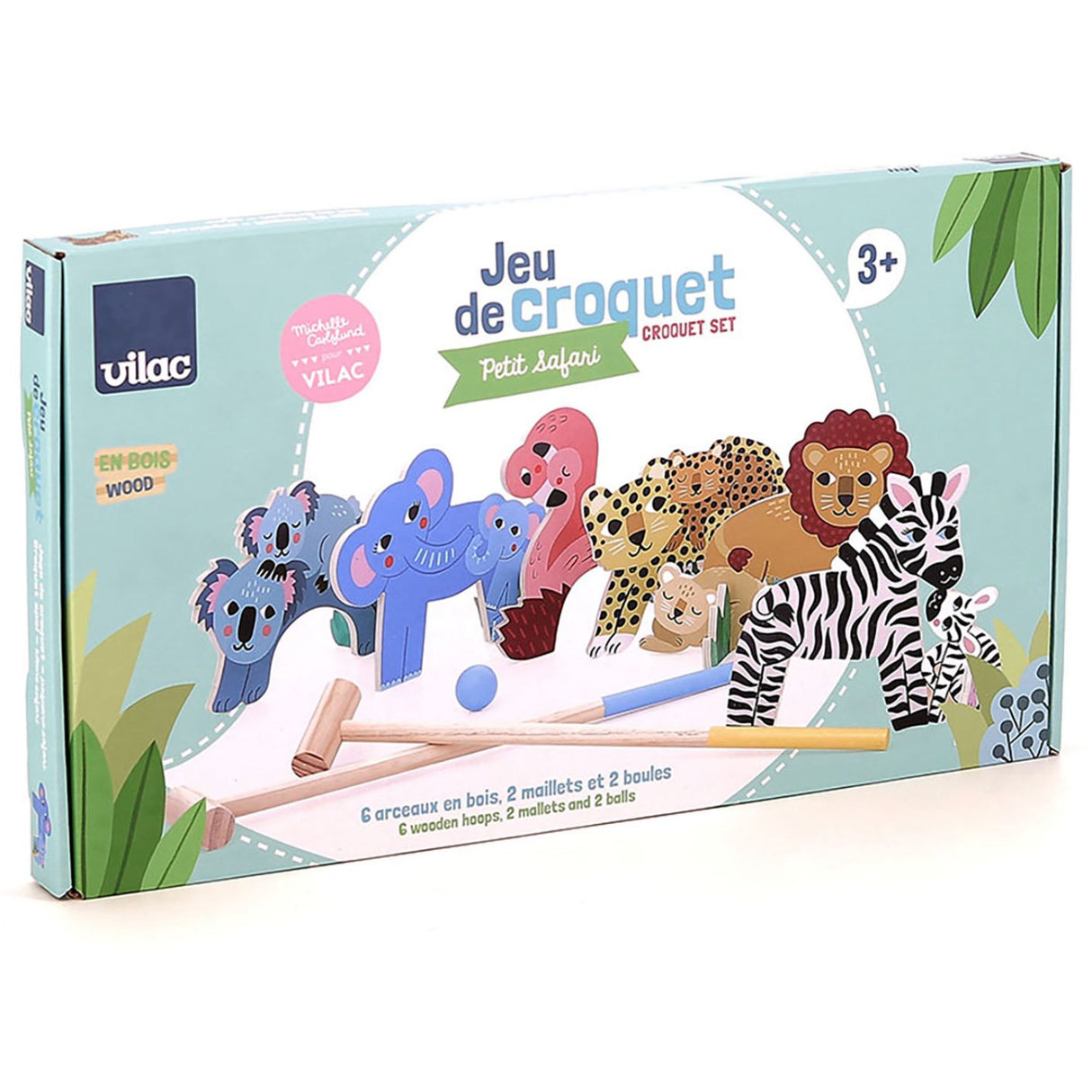Vilac Kroket för 2 - Minisafari