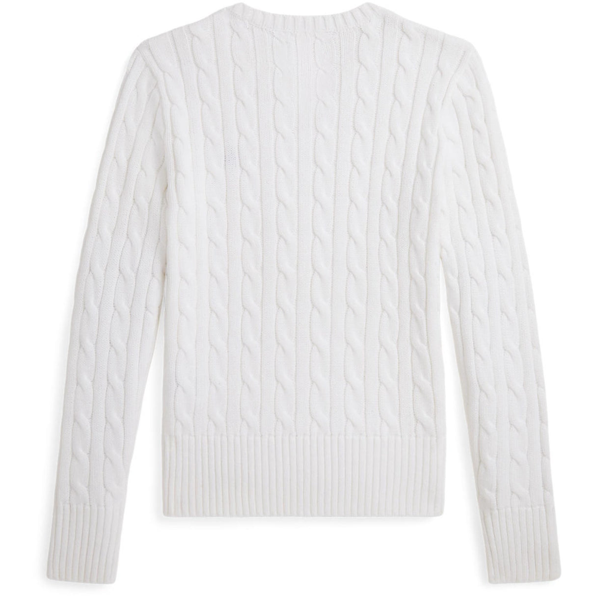 Polo Ralph Lauren Optic White W/ Navy Girl Pullover