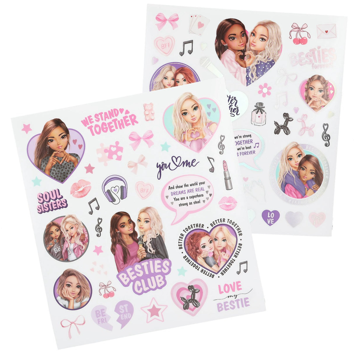 TOPModel My Bff Colouring Bok Med Led Och Sound